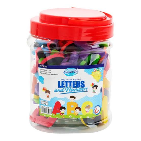 Clever Kidz Magnetic Letters And Numbers