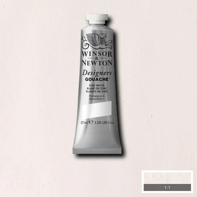 Winsor & Newton Designer's Gouache 37ml - Zinc White