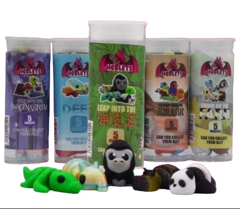 Jigglets Cylinders - 5 Pack (Assortment)
