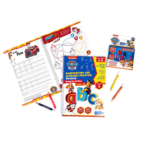 Paw Patrol Handwriting & Alphabet Practice Book Ages 3-5