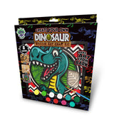 Splat Planet Wood Art Kit - Dinosaur