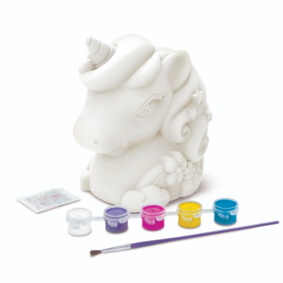 KidzMaker Kit - Paint Your Own Mini Glitter Unicorn Bank