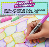 Sharpie Permanent Markers Fine -  Glam Pop (24 Pack)