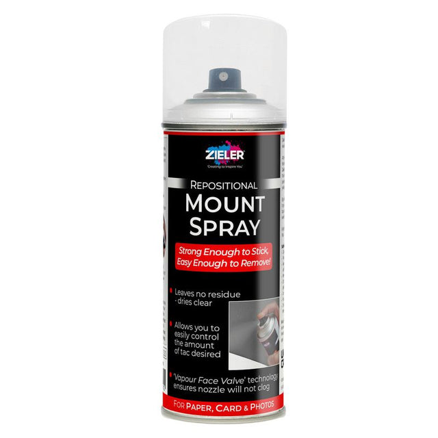 Zieler Repositional Adhesive Spray