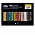 Zieler Premium Acrylic Paints Set – 8 Colours (75ml)