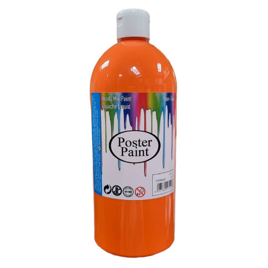 Poster Paint Orange 1 Litre