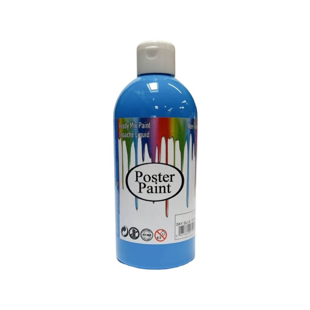 Poster Paint 500Ml Light Blue