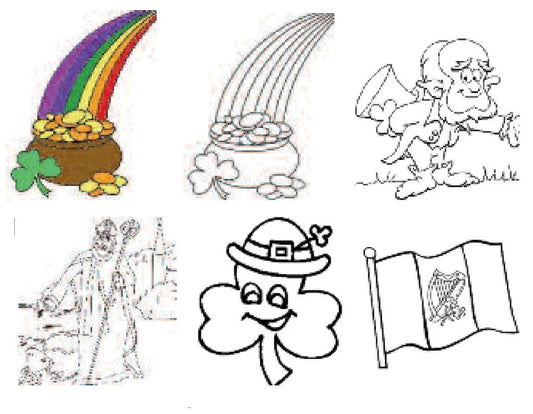 Cards & Envelopes - St. Patricks Day (10 Set)