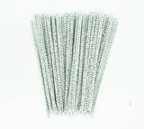 Pipe Cleaners White 15Cm  50 Pieces