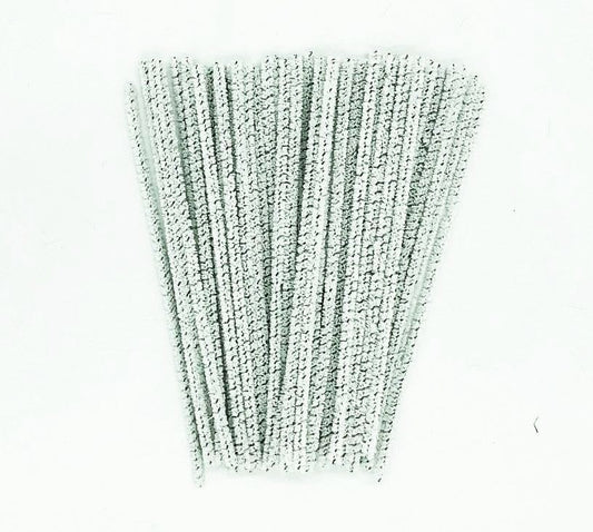 Pipe Cleaners White 15Cm  50 Pieces