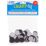 Large Self-Adhesive Magnetic Discs (Pack of 100)