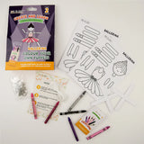 Colour Your Own Puppets Ballerina