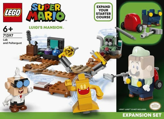 Lego Super Mario Luigis Mansion Lab and Polter
