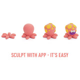 Hey Clay - Ocean: Shark, Octopus, Stingray (6 Can Set)