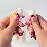 Wax Crack Squishies  - Crackle Fluff Marshmallows