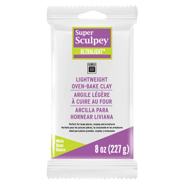 Super Sculpey Ultralight - White 8oz/227g