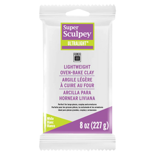 Super Sculpey Ultralight - White 8oz/227g