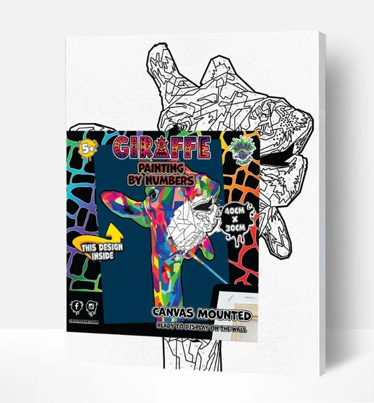 Giraffe Paint by Numbers