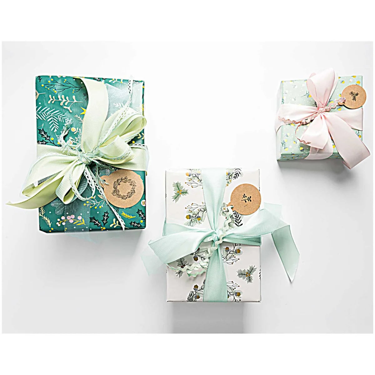 Ribbon Wave Mint/Gold