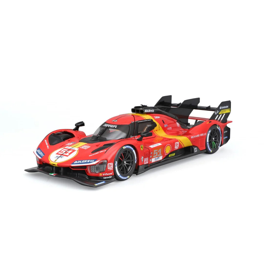 Burago 1:24 Model Kit Ferrari 499P Le Mans HYPERC