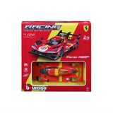 Burago 1:24 Model Kit Ferrari 499P Le Mans HYPERC