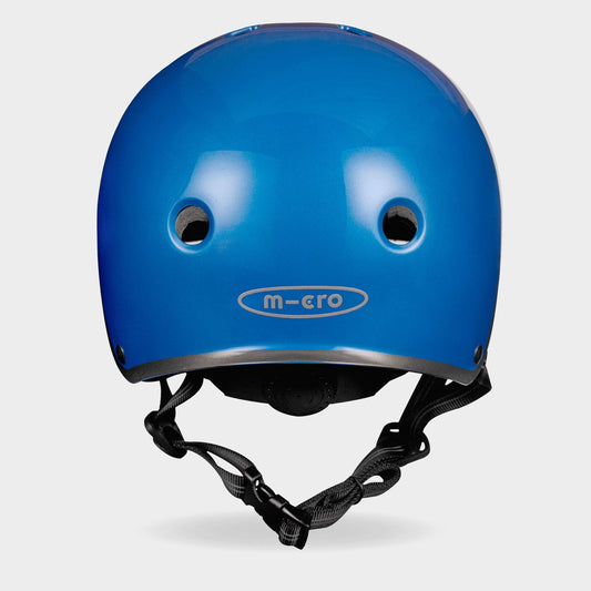 Micro Scooters Original Curved Helmet: Metallic Blue