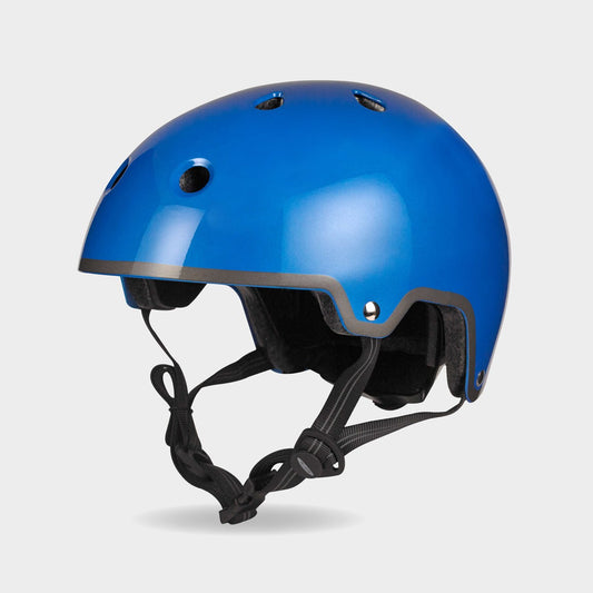 Micro Scooters Original Curved Helmet: Metallic Blue