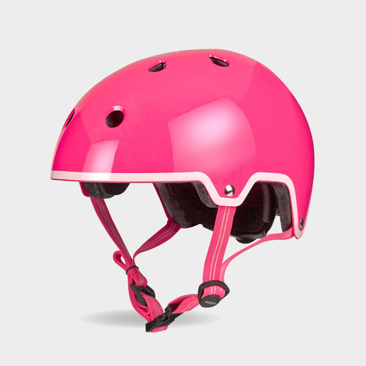 Micro Scooters Original Curved Helmet: Neon Pink Medium
