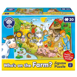 Orchard Toys Who's On The Farm? Jigsaw Puzzle