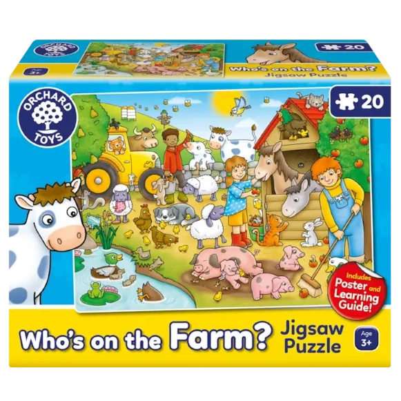 Orchard Toys Who's On The Farm? Jigsaw Puzzle