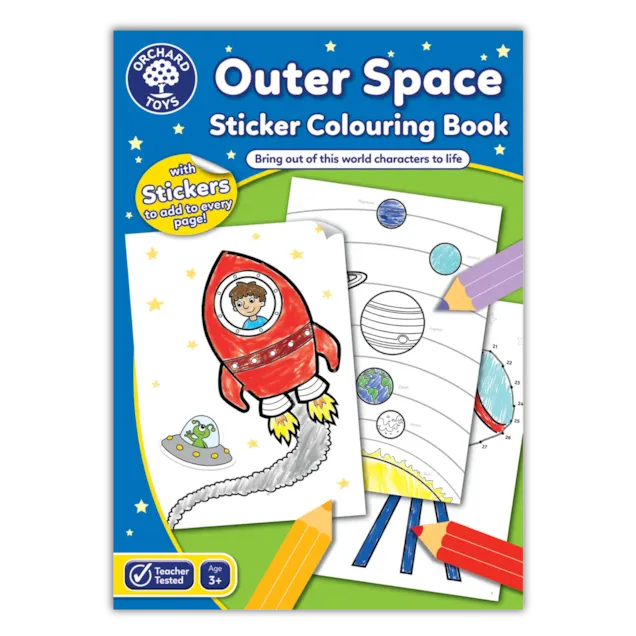 Orchard Toys Outer Space Colouring Book