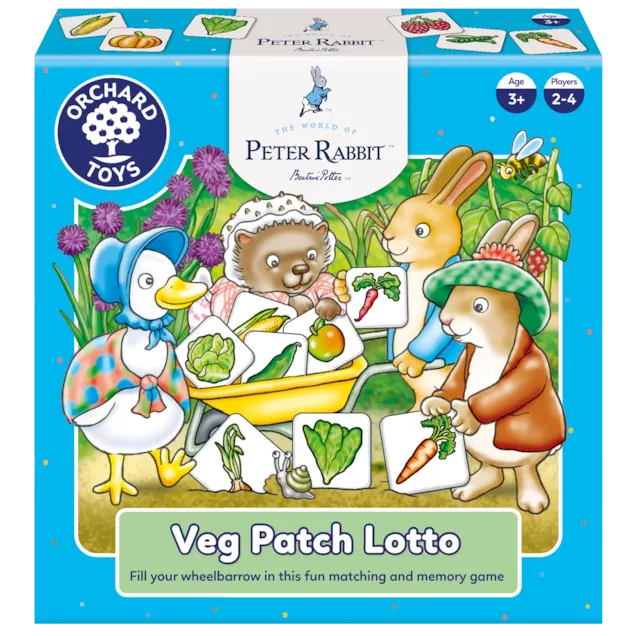 Orchard Toys Peter Rabbit Veg Patch Lotto Game