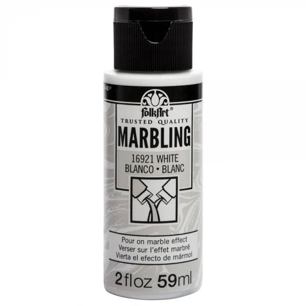 FolkArt Marbling Paint 59ml - White
