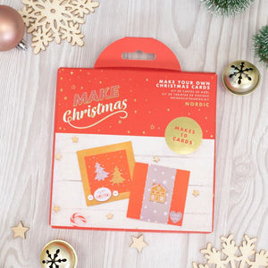 Make Christmas Kit - Card Making Kit - Nordic - 10pk