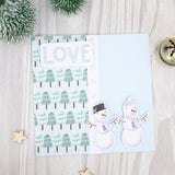 Card Making Kit - Winter Wonderland - 10pk