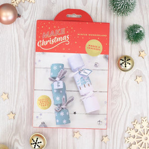 Make Christmas Kit - Cracker Making Kit - Winter Wonderland - 6pk