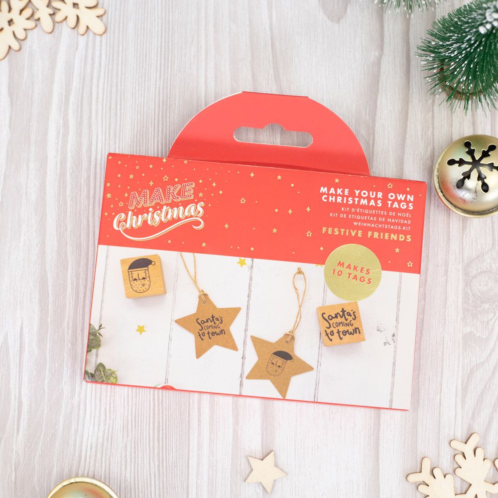 Tag Making Kit - Festive Friends - 10pk