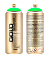 Montana GOLD Fluorescent Spray Paint - Acid Green (F6000)