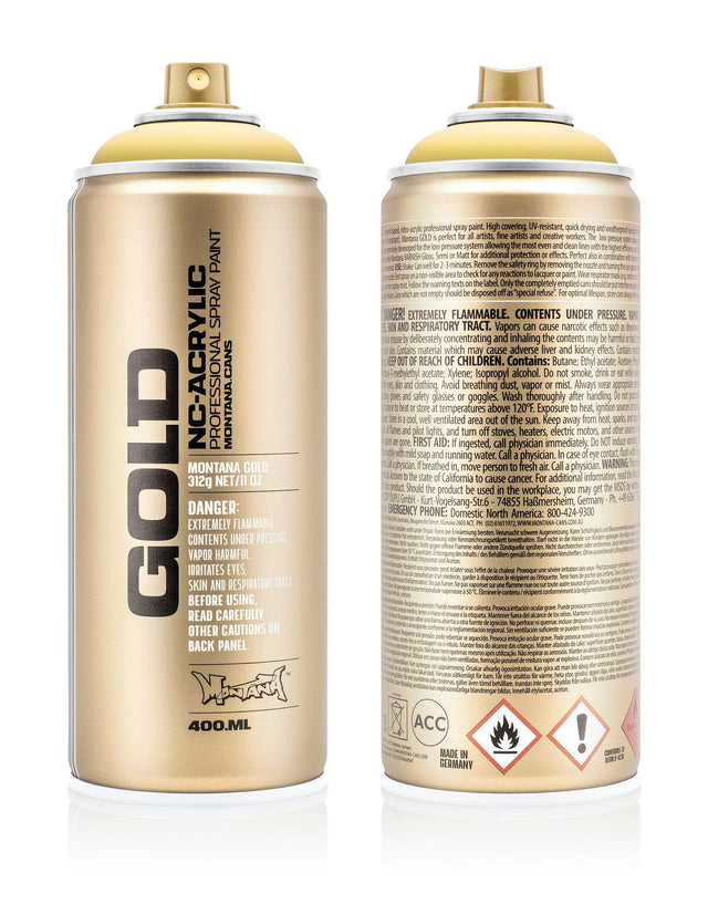 Montana GOLD Spray Paint 400ml - Pudding (G1200)