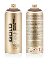 Montana GOLD Spray Paint 400ml - Hot Chocolate (G1450)