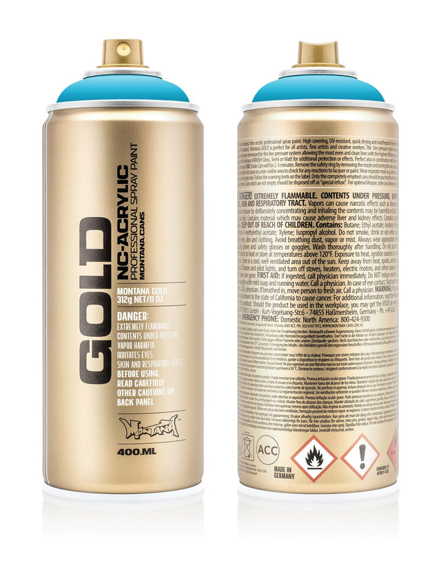 Montana GOLD Spray Paint 400ml - Bermuda (G5030)