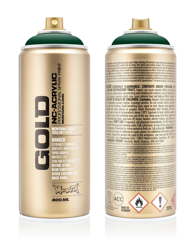 Montana GOLD Spray Paint - Smaragd Green (G6070)