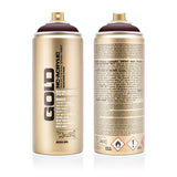 Montana GOLD Spray Paint 400ml - Wine Red (G8115)