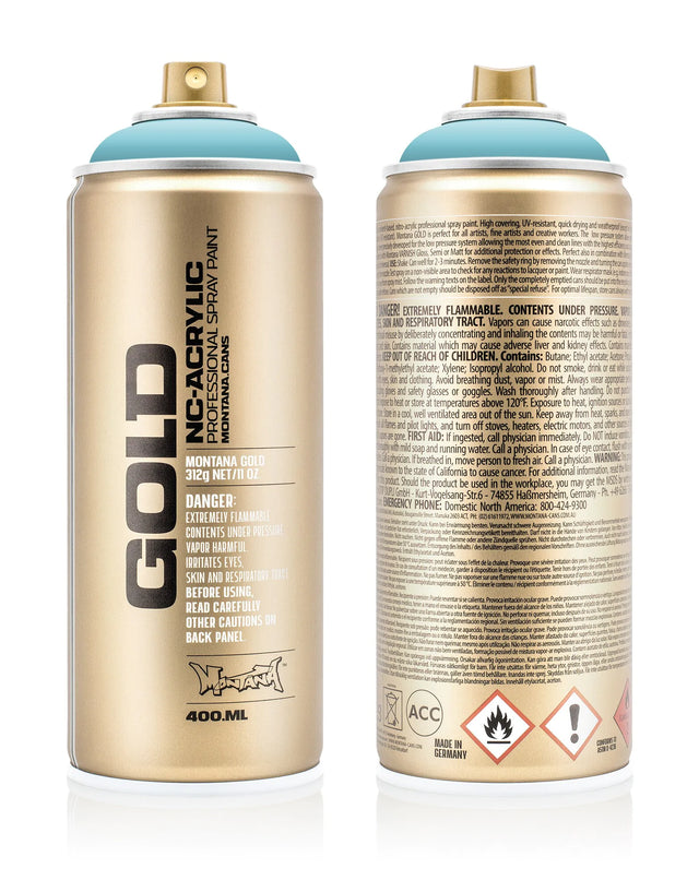 Montana GOLD Spray Paint - Shock Blue Light (S5000)