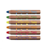 JOVI My First Coloured Wooden Pencils (6 Pack)