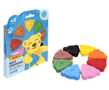 Jovi My First Crayons - Bear Shape Wax Crayons (8 Pack)