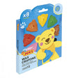 Jovi My First Crayons - Bear Shape Wax Crayons (8 Pack)