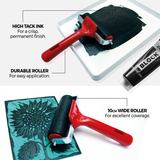 Zieler Complete Lino Cutting & Printing Set (30 Pieces)