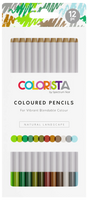 Colorista - Coloured Pencil - Natural Landscape 12pc