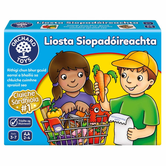 Orchard Shopping List (Irish Version) Liosta Siopadoireachta